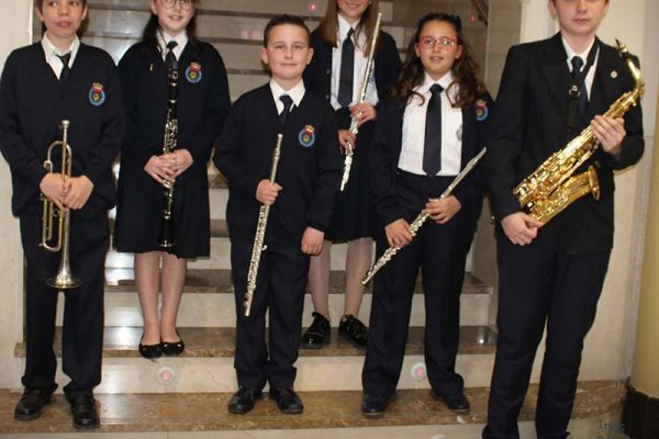 Nuevos músicos que se incorporan a la Banda Juvenil de la UMU
