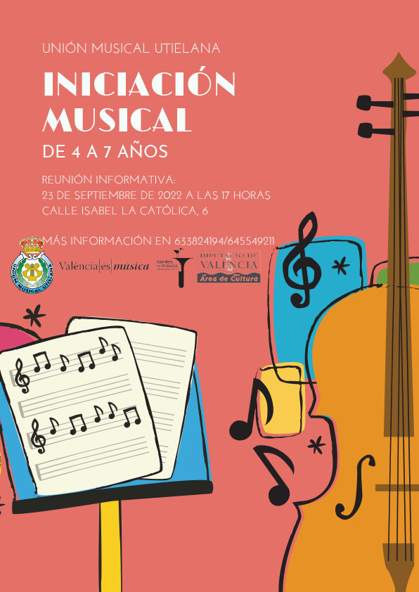 Cartel Iniciación Musical 2022
