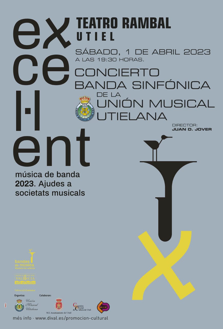 cartel del concierto excel·lent